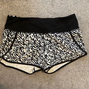 Lululemon speed shorts 4in